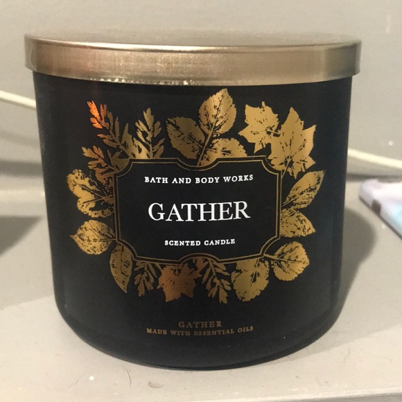 Gather Bath & Body Works 3 Wick Candle